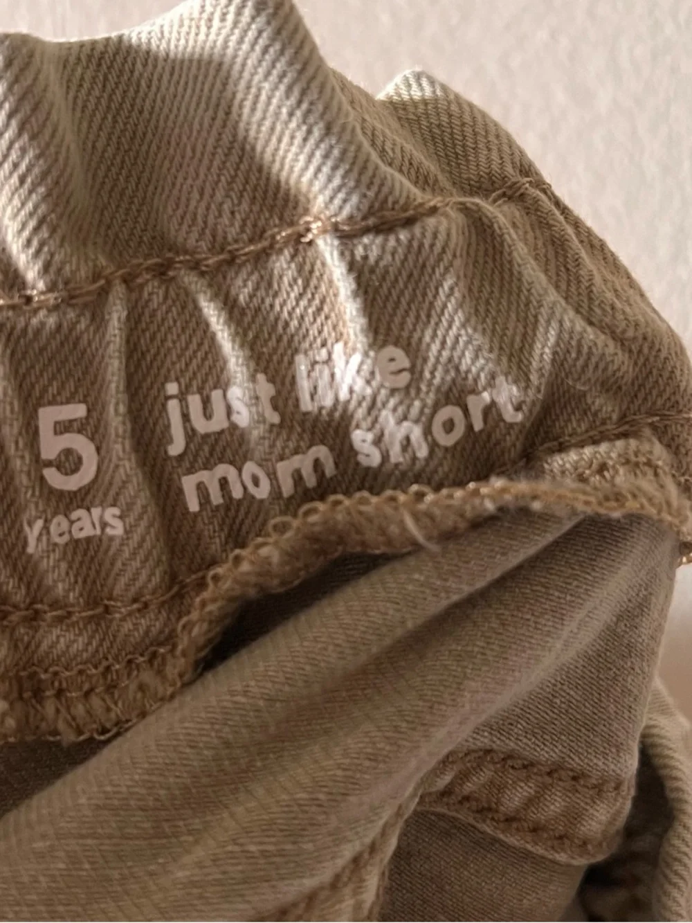 Gap just like mom denim shorts